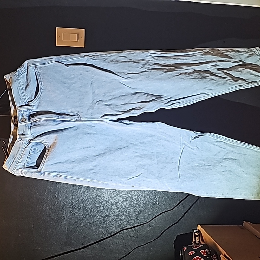 Tapered Light blue jeans